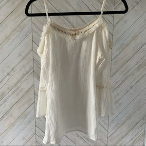 Freeway Cold Shoulder Blouse